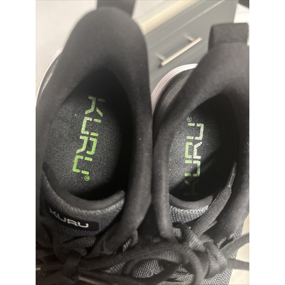 Kuru Flex Via Shoes Womens Sz 6 Med Gray Black Athletic Running Walking Sneakers - Picture 7 of 16